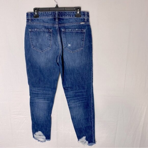 KanCan Med Wash High Rise Distressed Skinny Jeans 27 - Picture 13 of 14